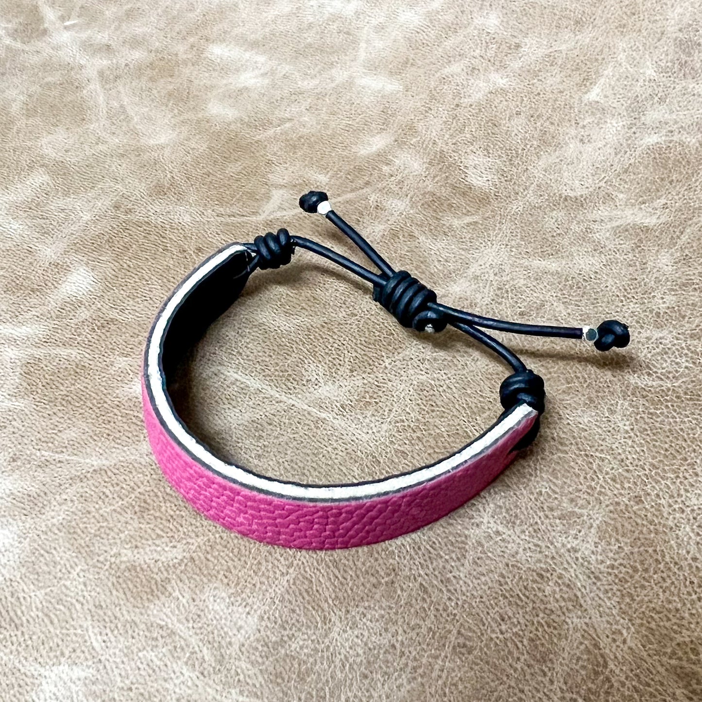 PINK BASKETBALL BRACELET