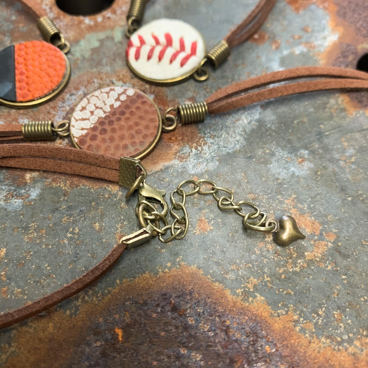 FOOTBALL BEZEL BRACELET