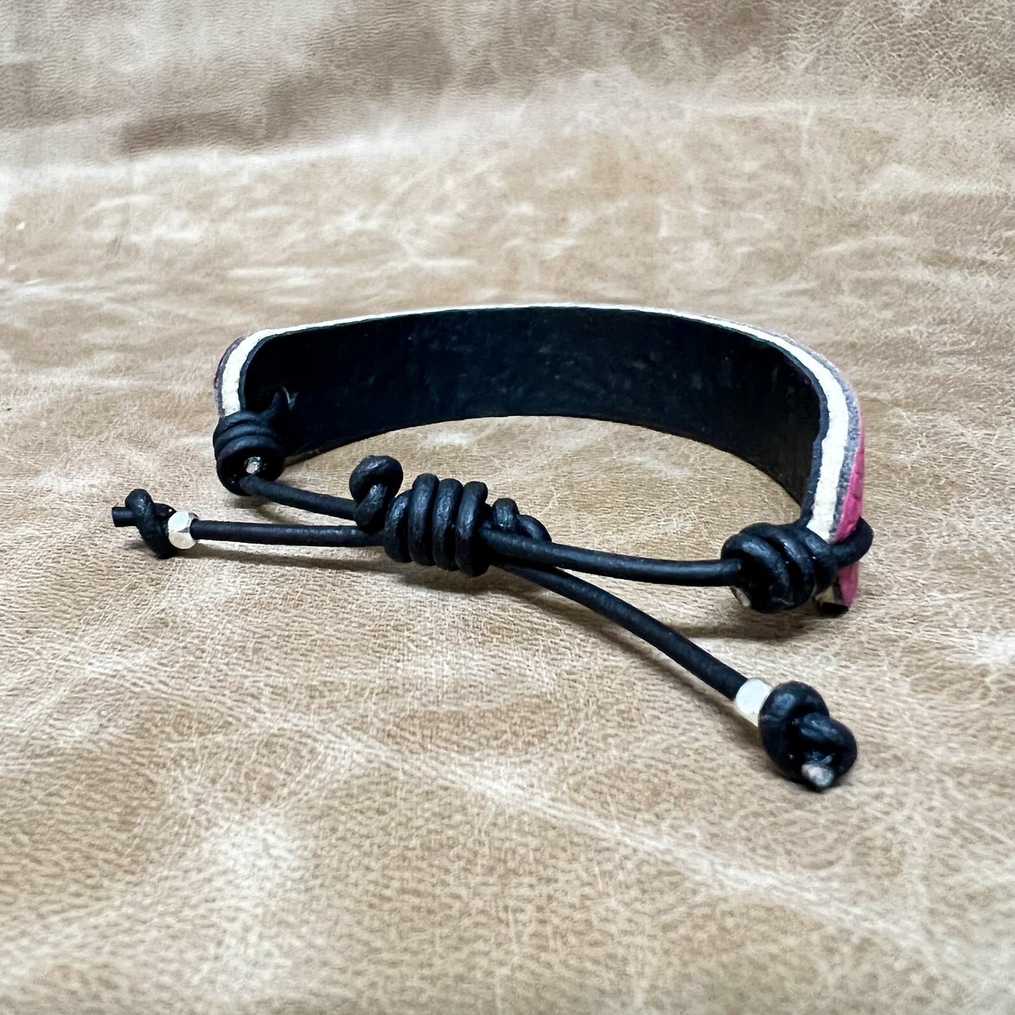 PINK BASKETBALL BRACELET