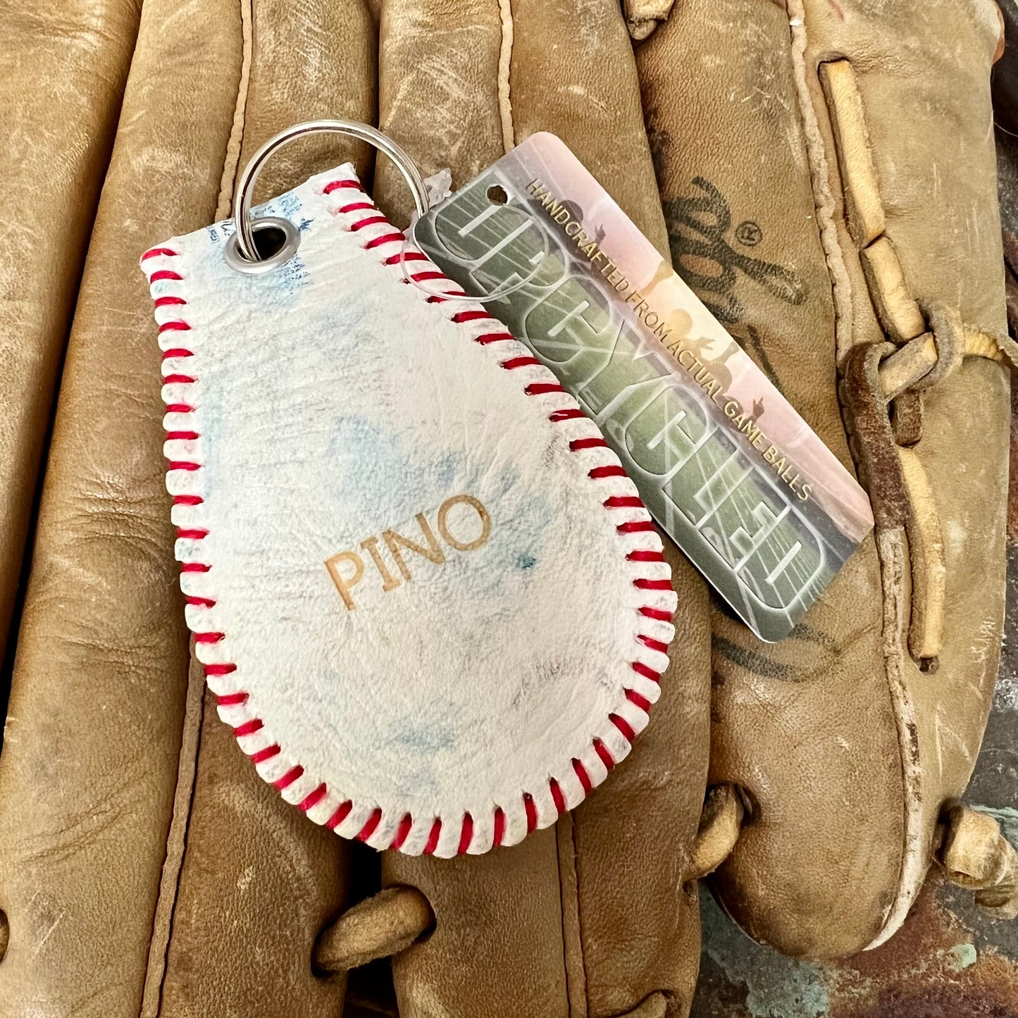 CUSTOM BASEBALL KEYCHAIN
