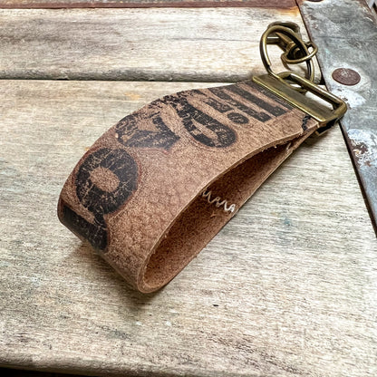 PERSONALIZED FOOTBALL KEY FOB