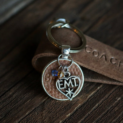EMT FOOTBALL KEYCHAIN