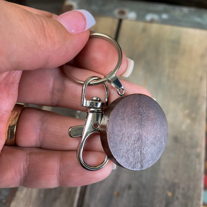 BASEBALL KEY RING