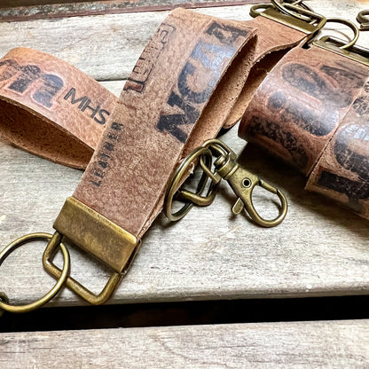 PERSONALIZED FOOTBALL KEY FOB