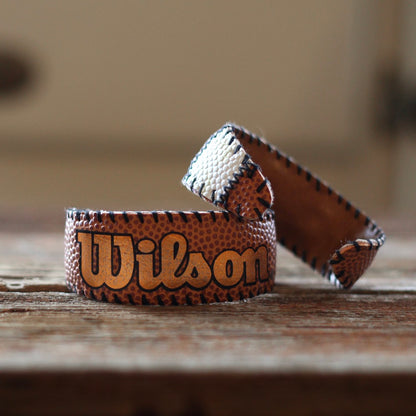 WILSON LEATHER FOOTBALL CUFF