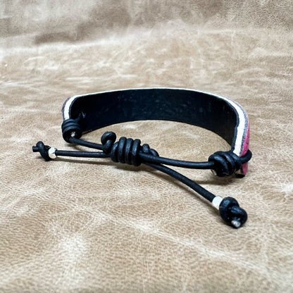 PINK BASKETBALL BRACELET