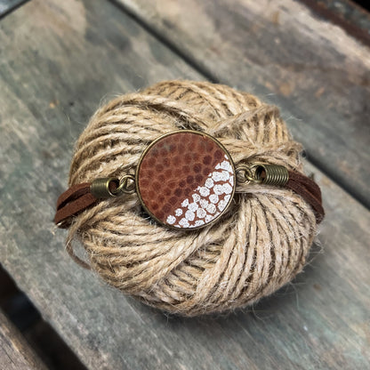 FOOTBALL BEZEL BRACELET